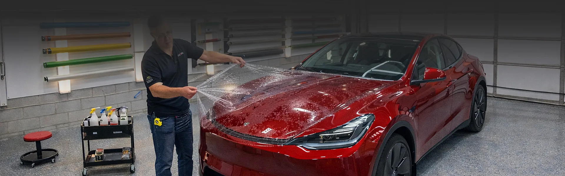 Tesla paint Protection Film (PPF)